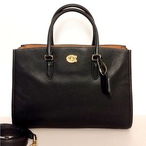 Coach Brooke Carryall Tote black